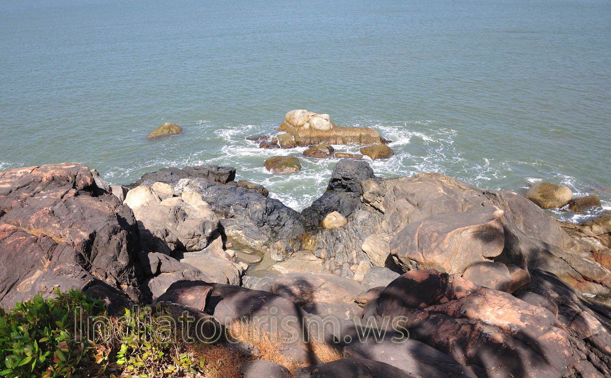 rocky part of the beach