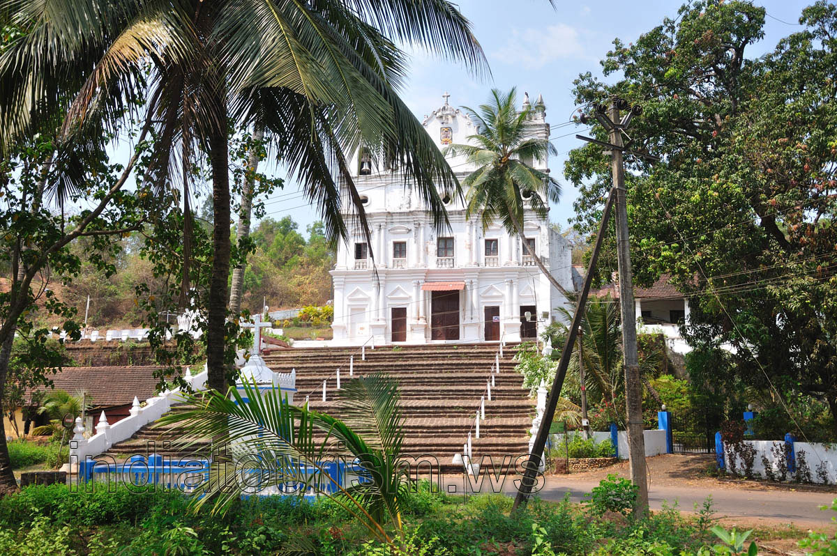 This catholic church is found next to the fort