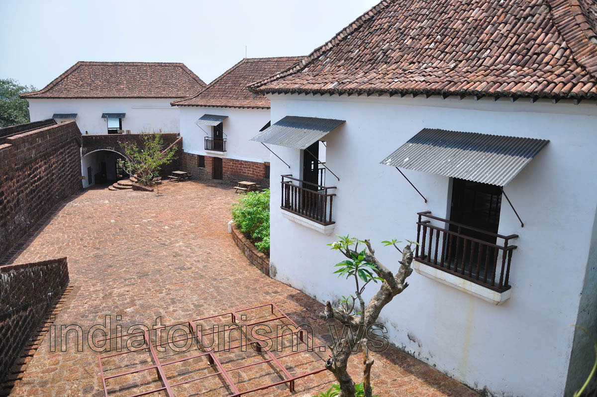 View of the entrance from the top
