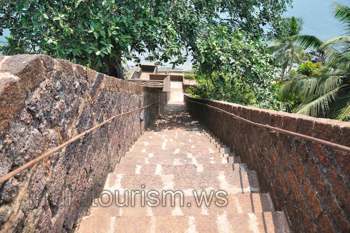 Long stairway going down