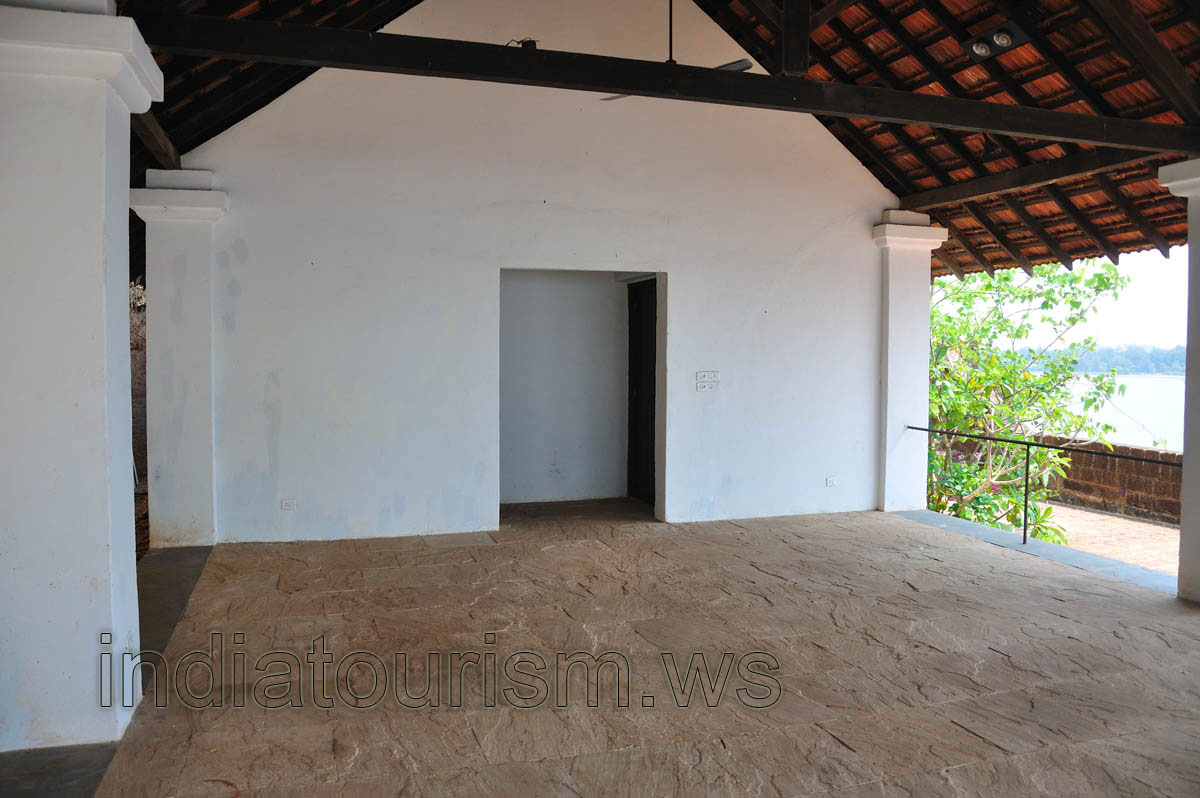 Entrance to the barrack