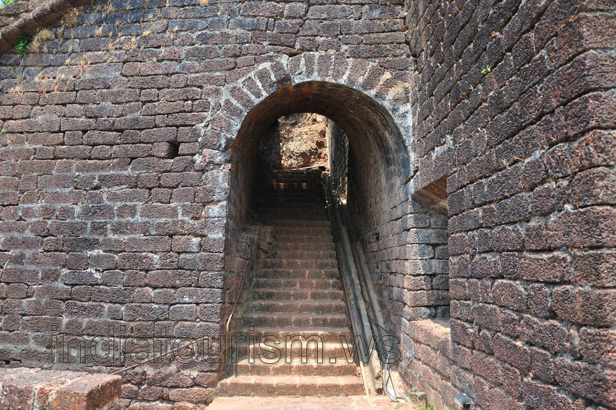 Stairway is constructed inside the building