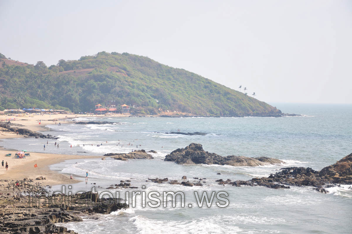Ozran Beach, more commonly known as Little Vagator Beach