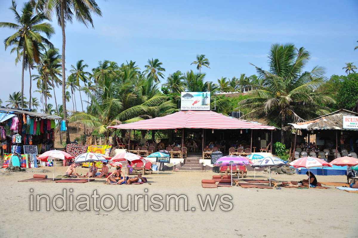Little Vagator: Fish Tail bar and restaurant