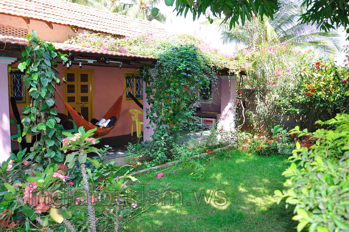 girl resting on a hammock