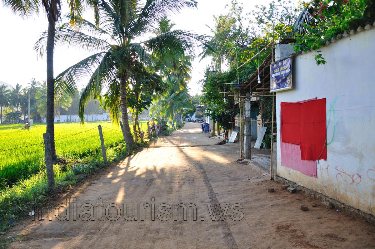 main street near Namaste restaurant