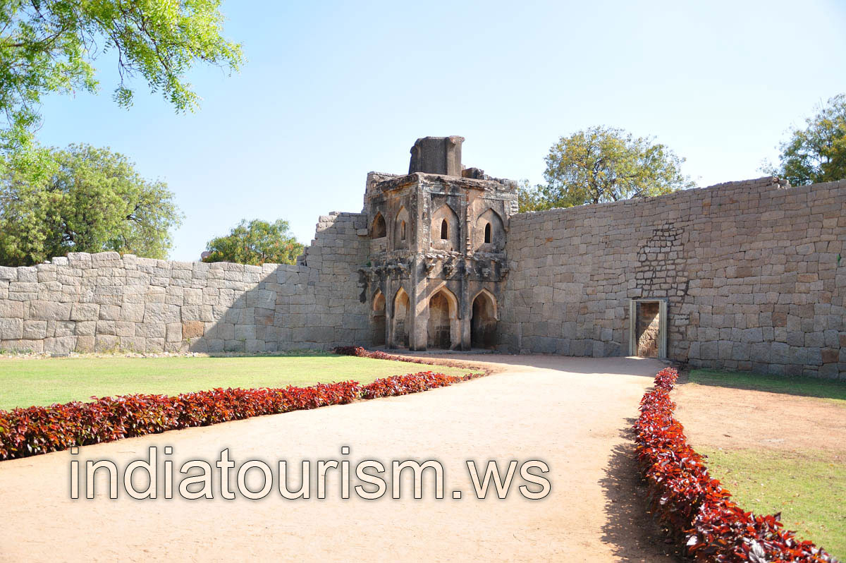 next arch leads us to the stables