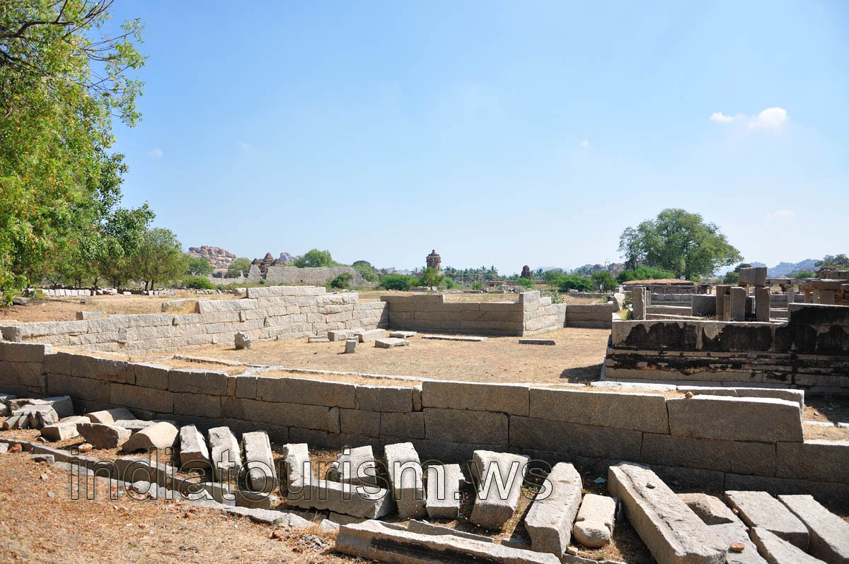 one of the temple's basement not far from the stables