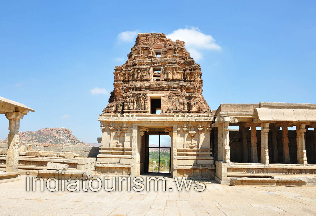 Northern entrance tower is closed