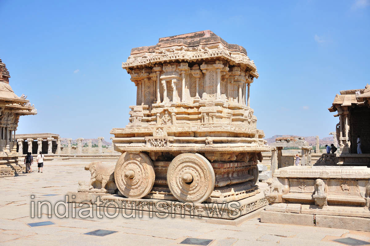 Stone Chariot, close-up view