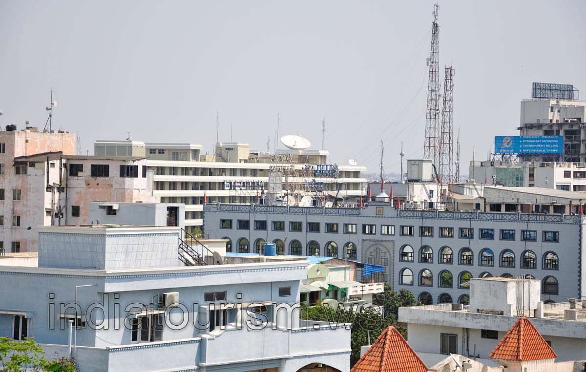 City view from the Birla Mandir