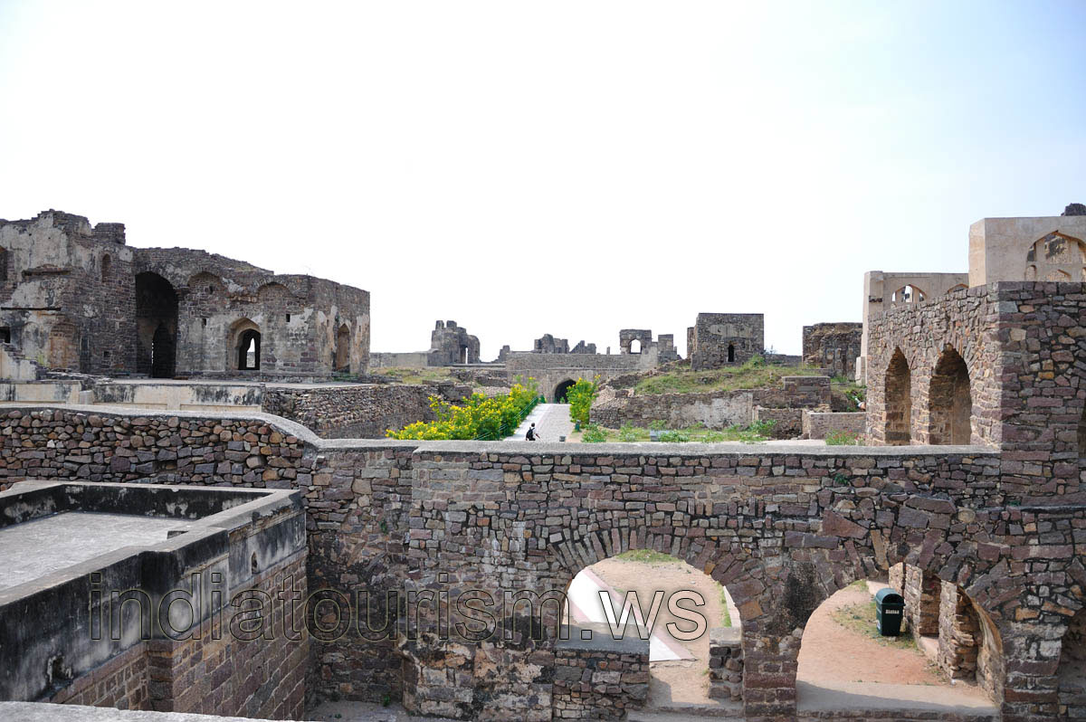 Rangeen Mahal, Nakkar Khana and Taramathi Mosque