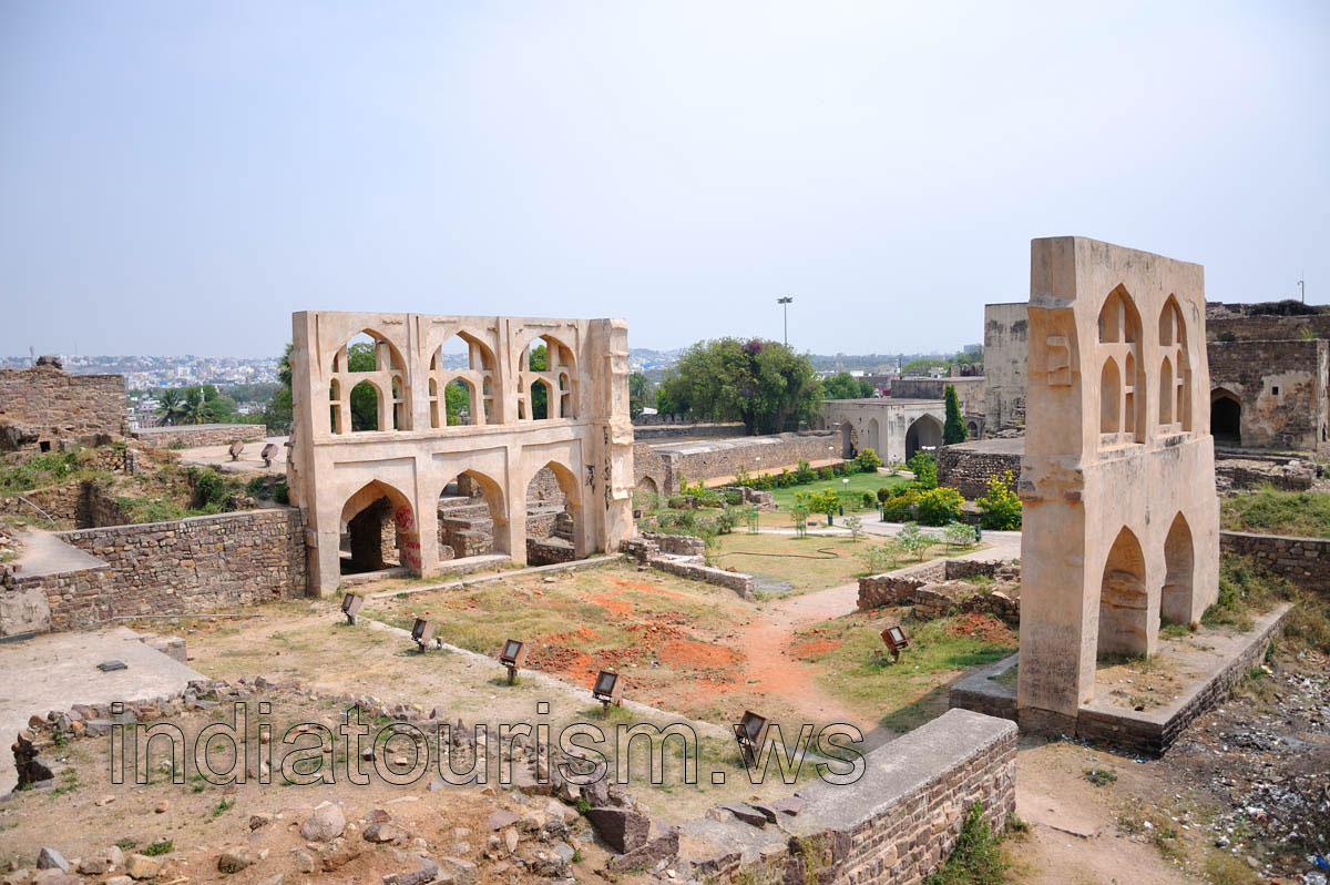 Rangeen Mahal, view from the top