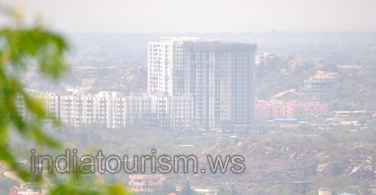 Modern residential complex in Hyderabad