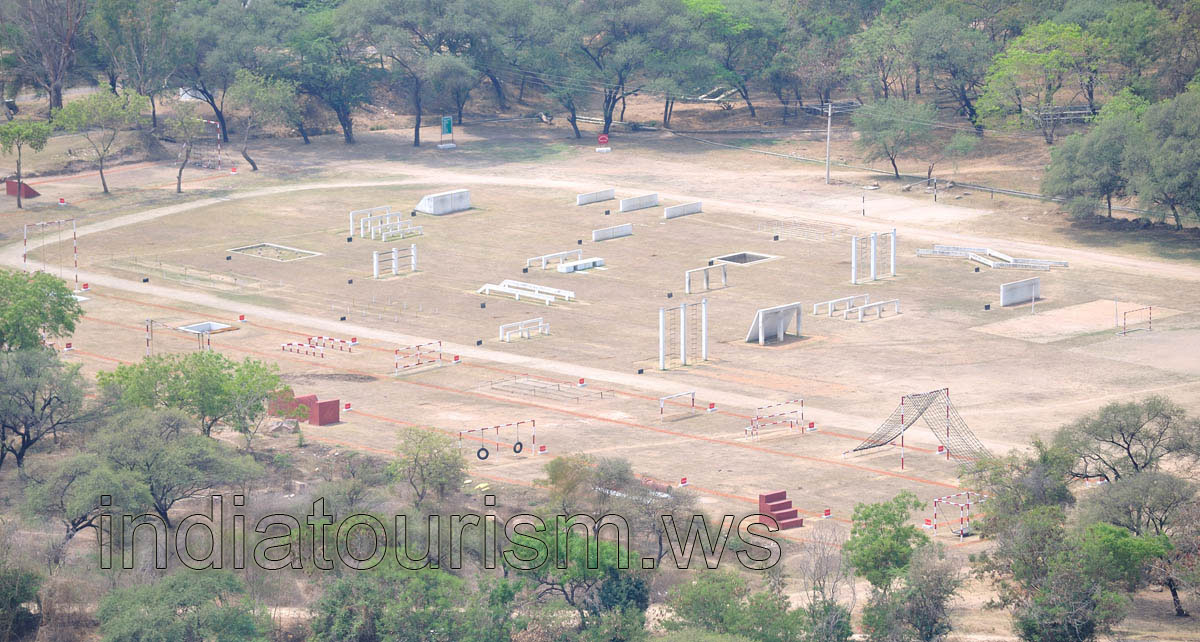 An unusual sports ground