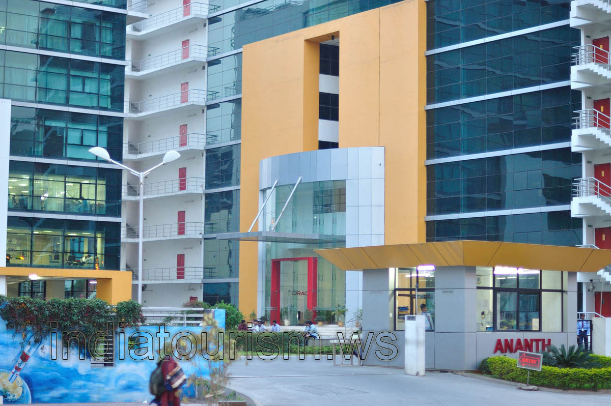 Contemporary IT building