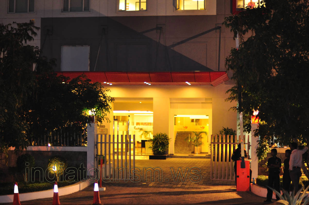 Entrance to Tata Consultancy Services