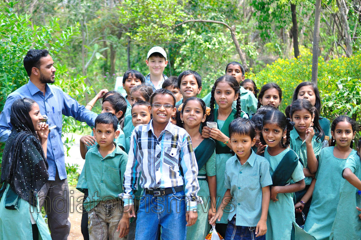 Indian children are very cute