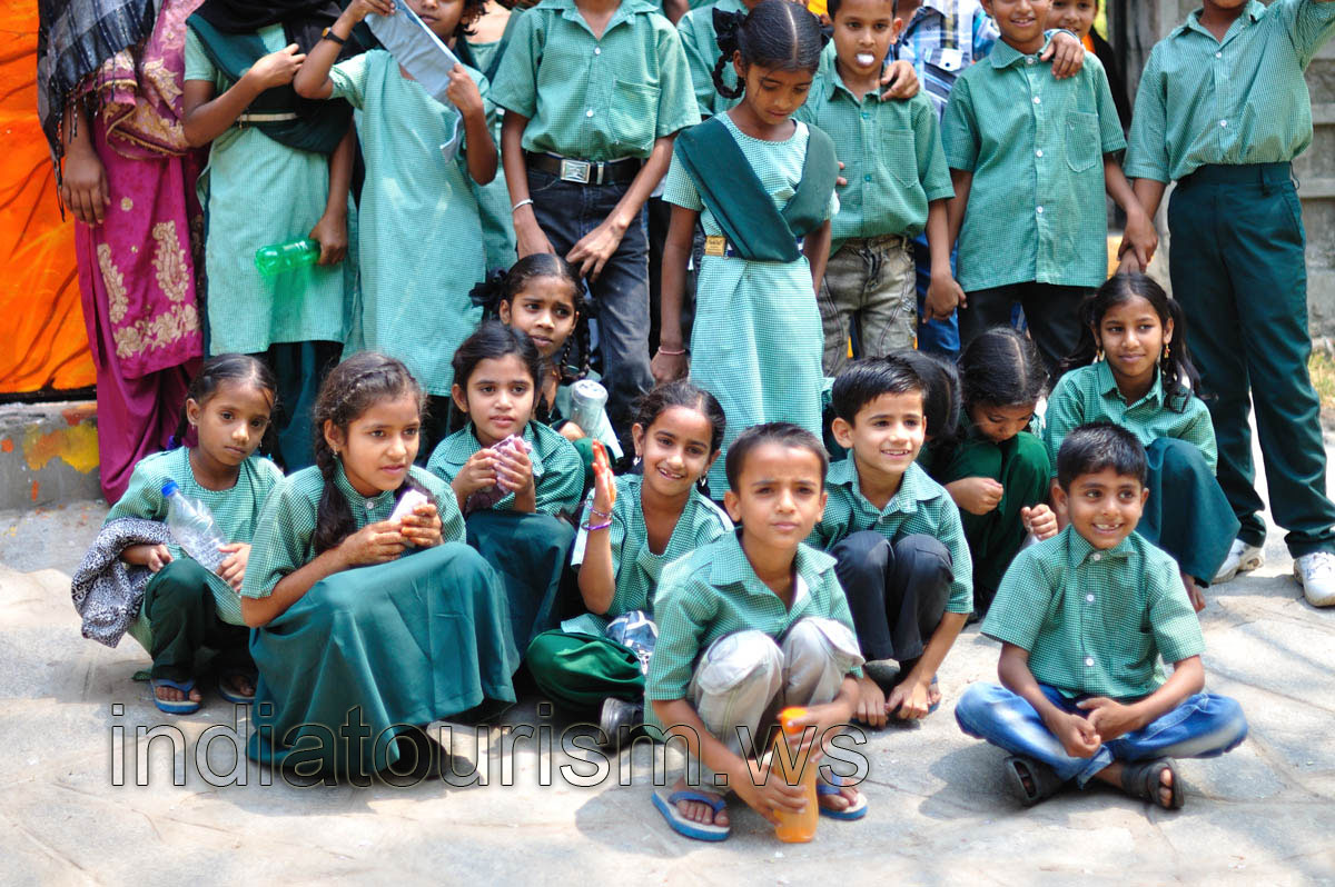 The smallest children from the group