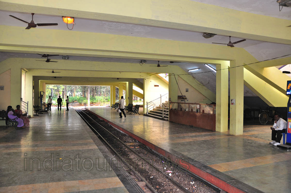 A small railway station