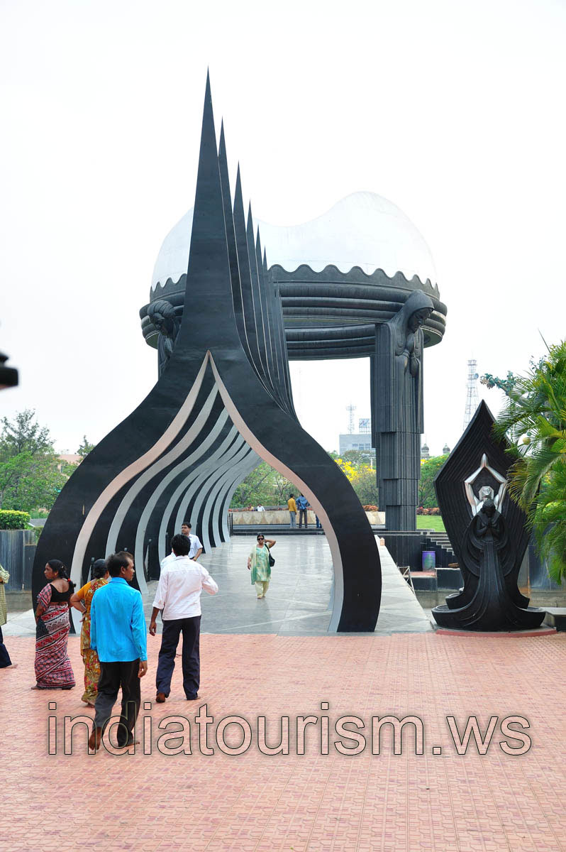 Inside the NTR Memorial