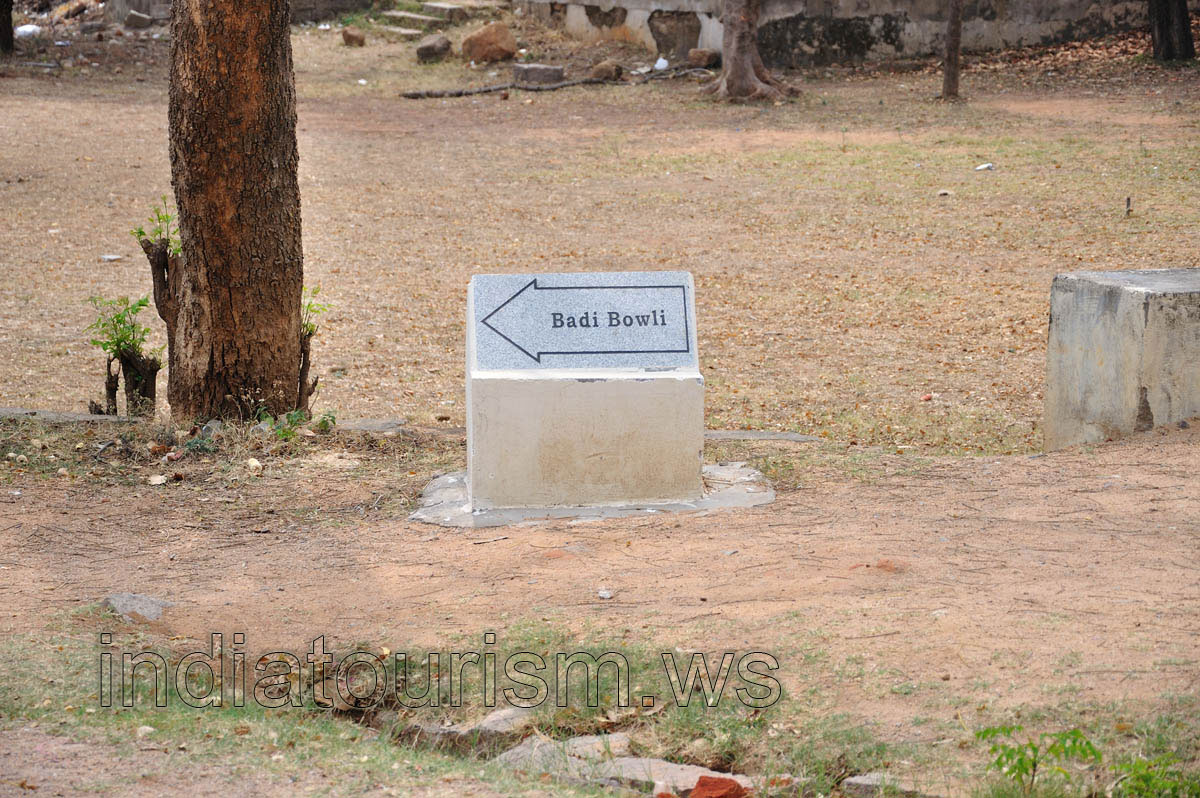 Badi Bowli, the pointer