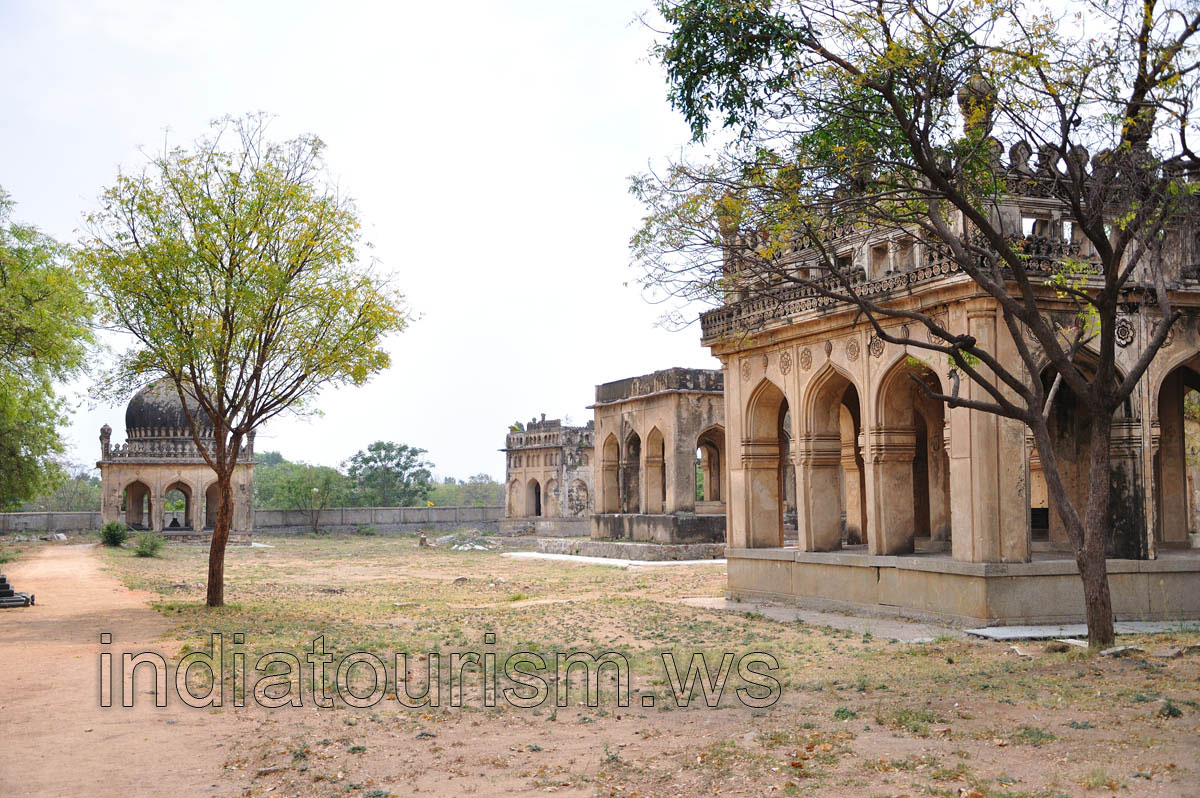 Qutb tombs area