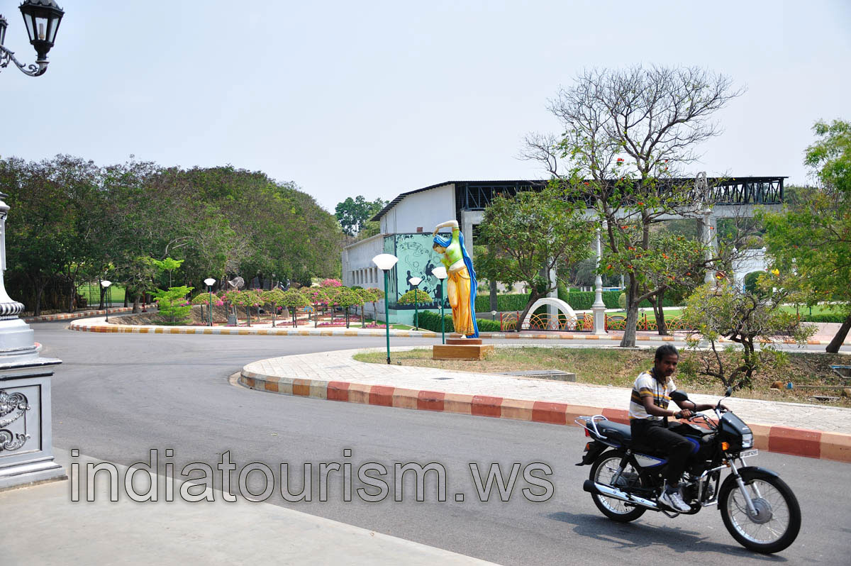 One of the road intersections