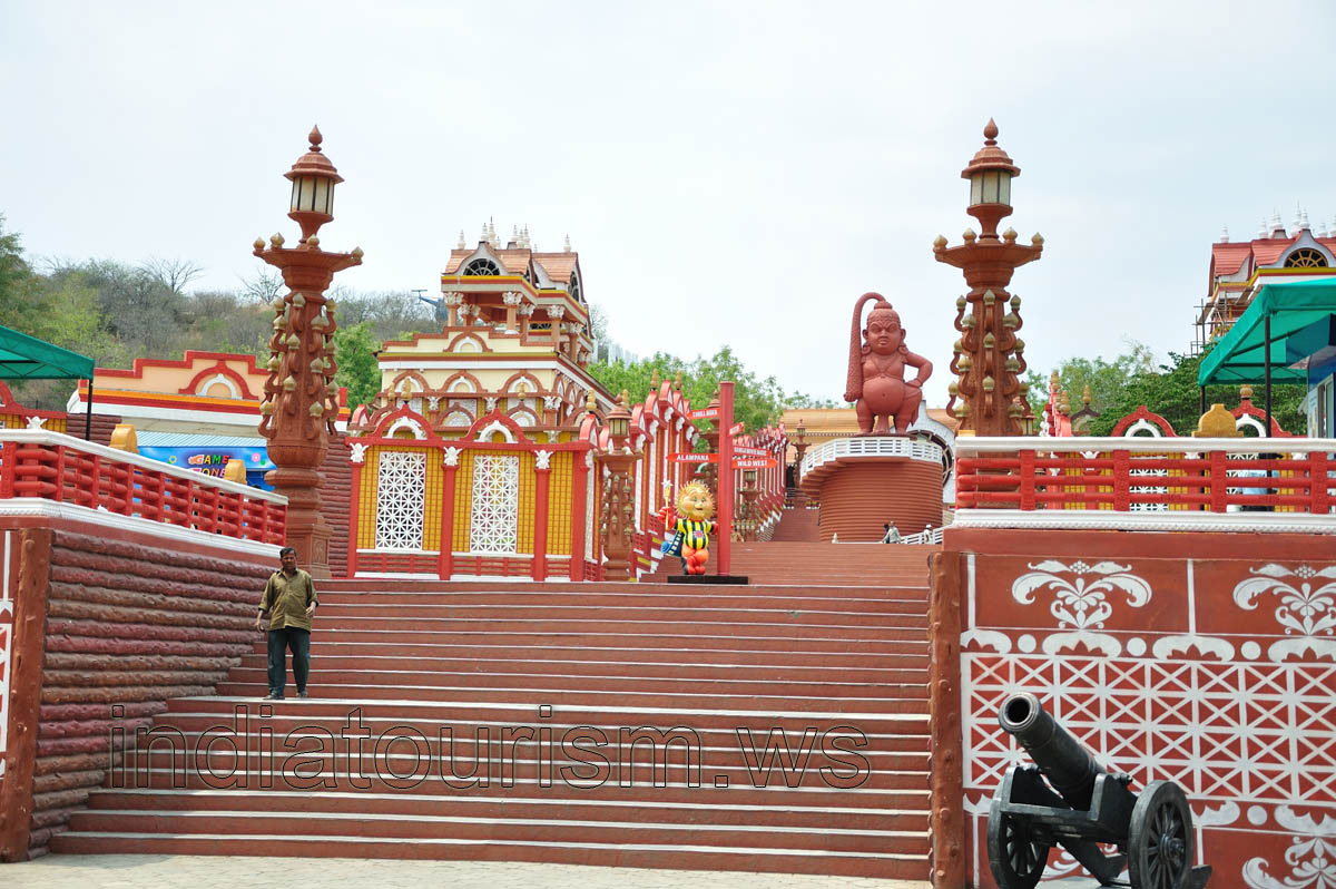 Main stairway in the Eureka complex