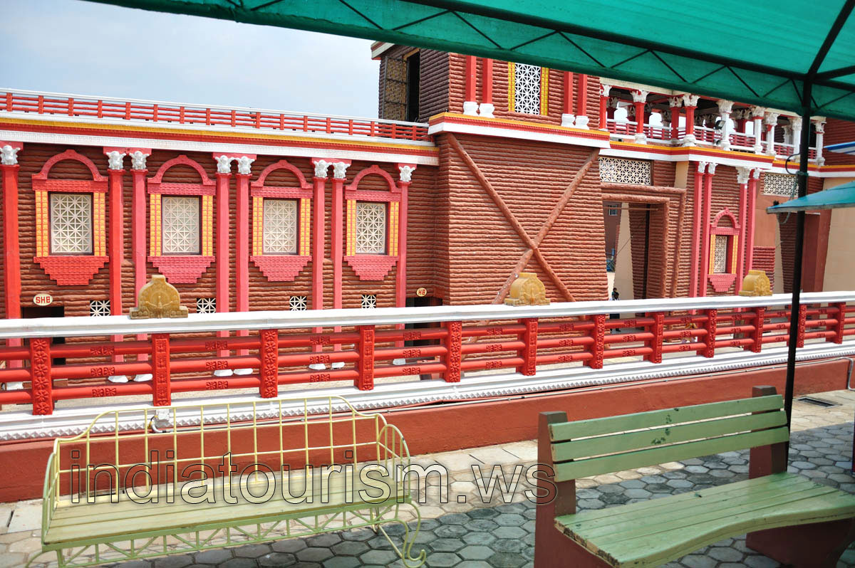 Benches in the Eureka fort