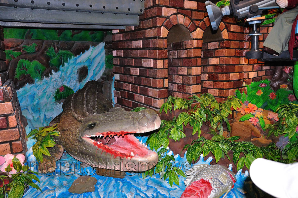 Filmi Duniya: open mouth of a crocodile