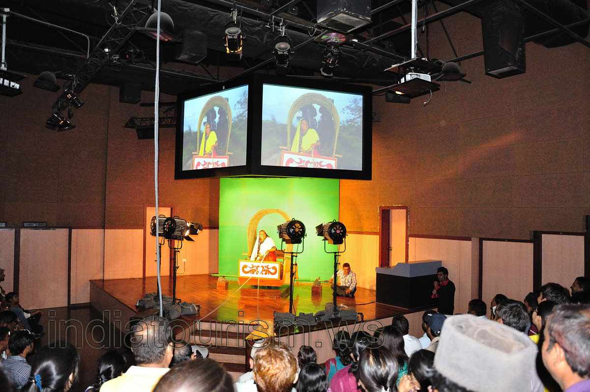 Action Theatre: process of the movie creation