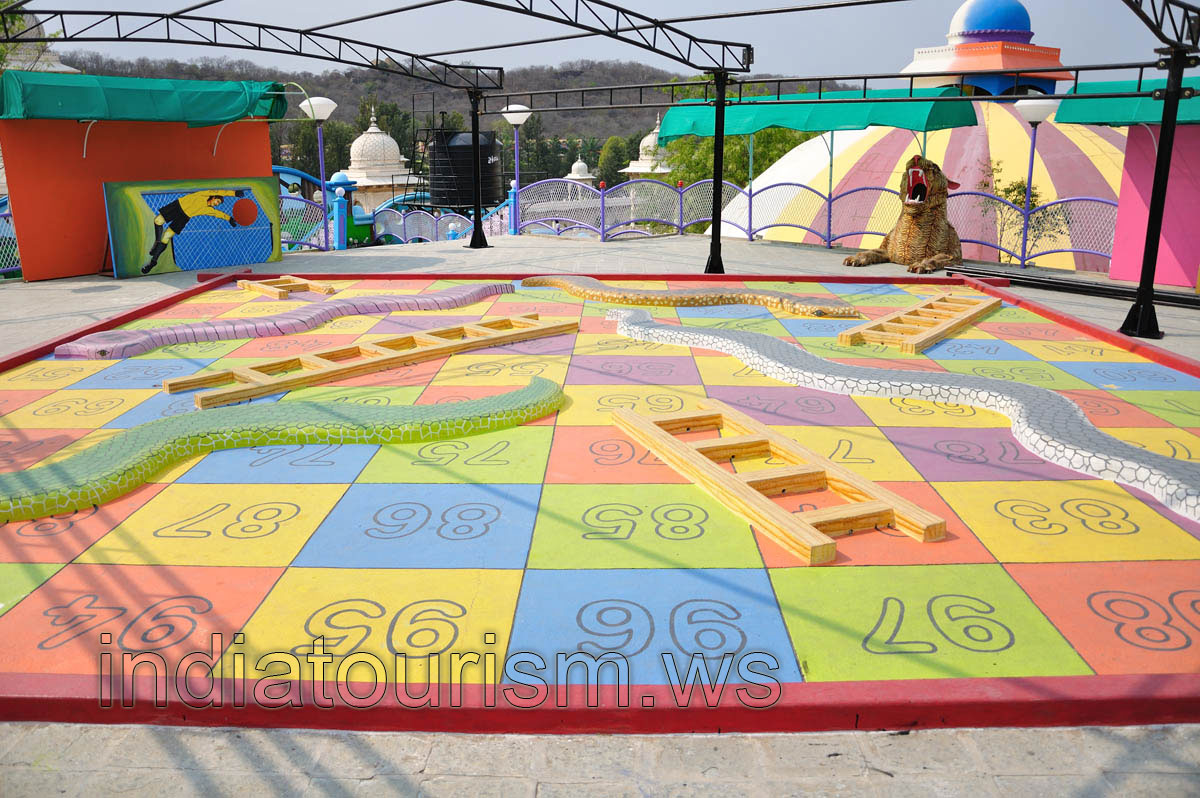 Fundustan: children's area with the numbers