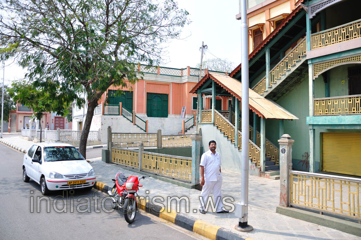 Man in the empty city