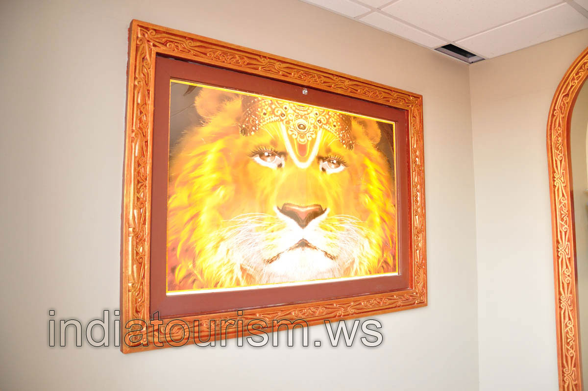 Bhagavatam Set: portrait of the lion