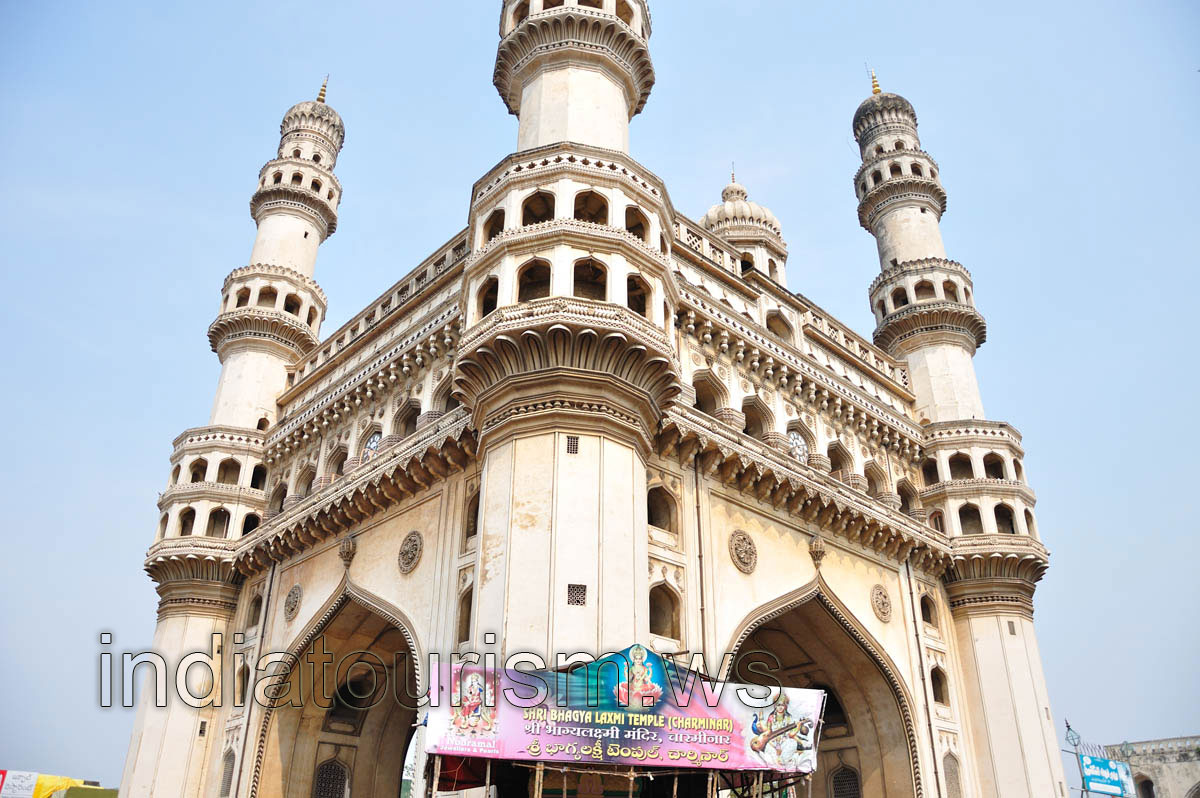 Charminar, close-up view