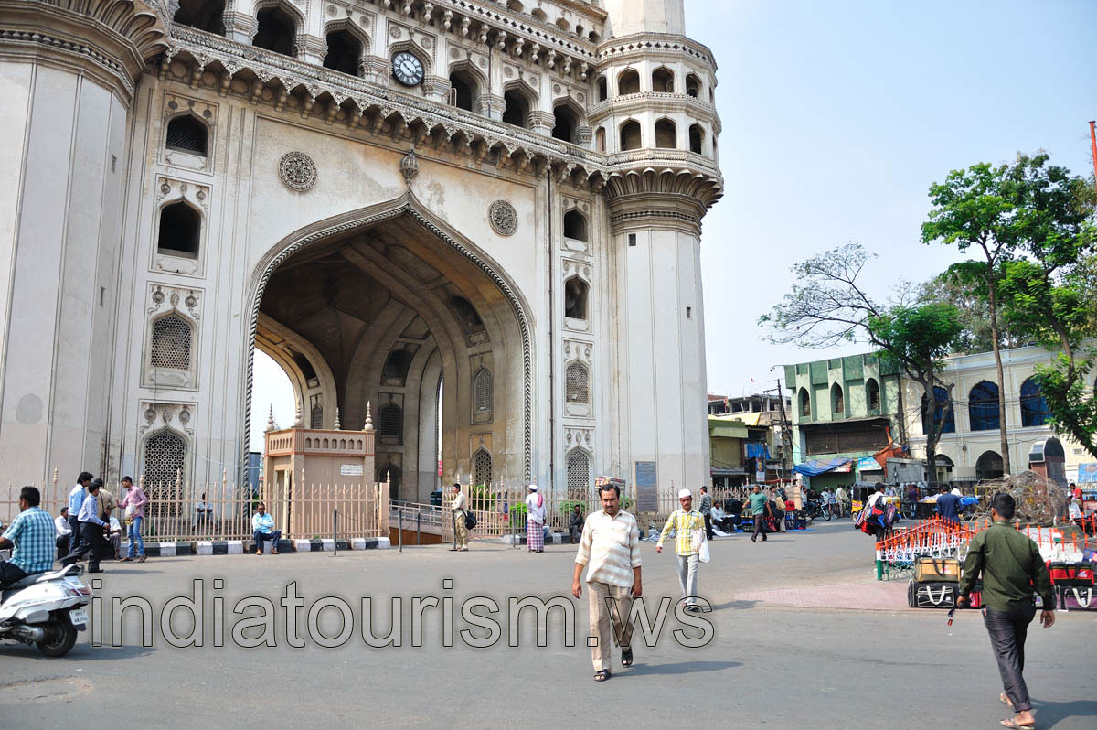 Through-arch of the Charminar
