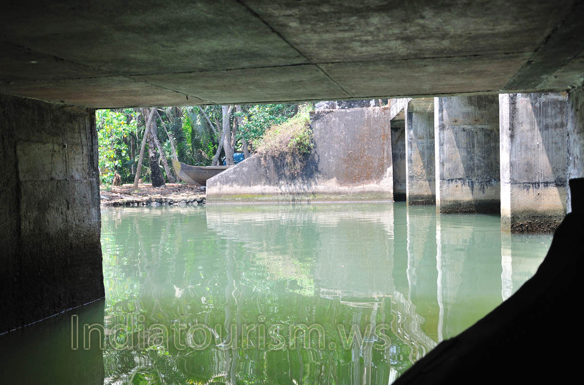 network of canals and bridges