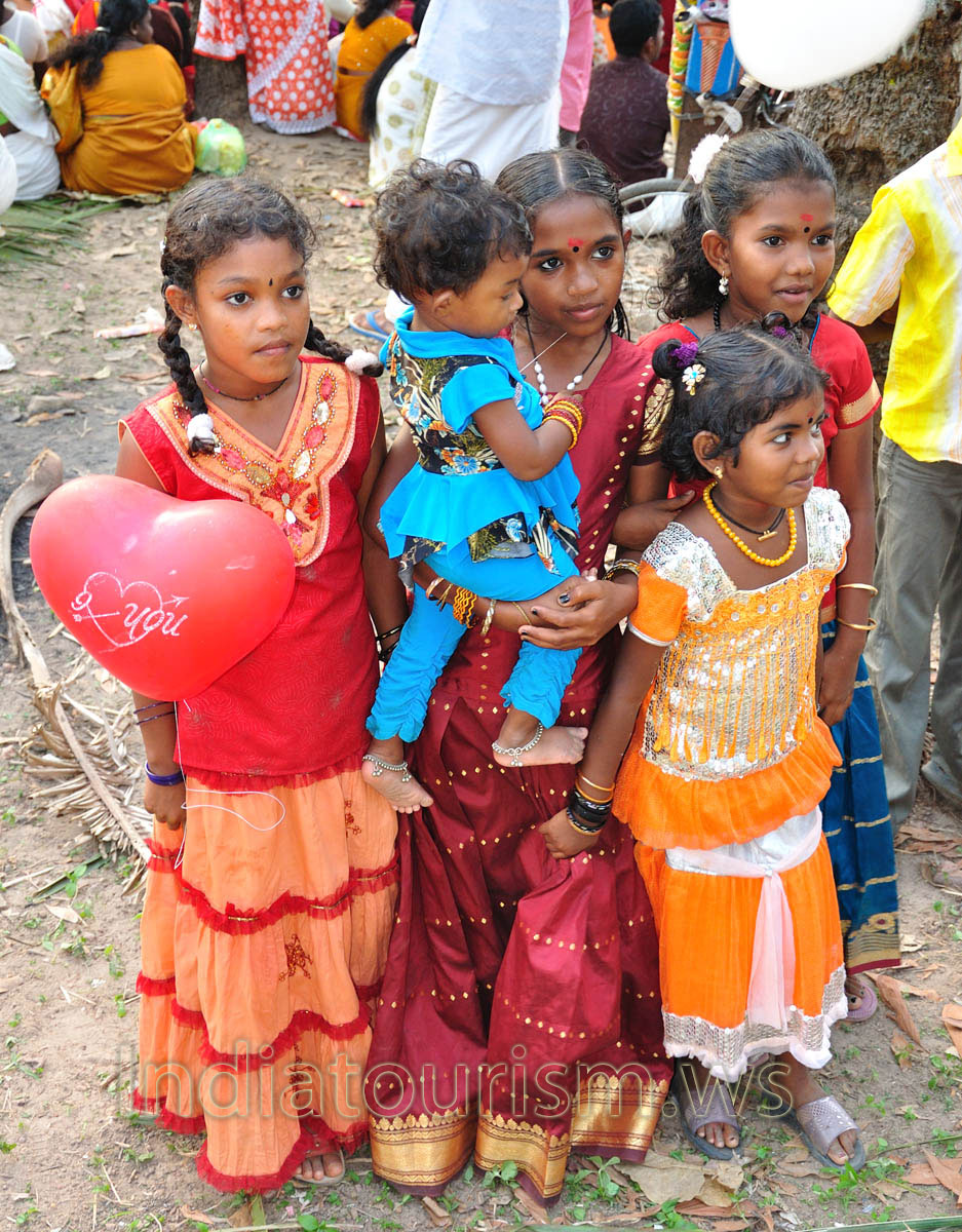 cute indian girls in the beautiful dresses
