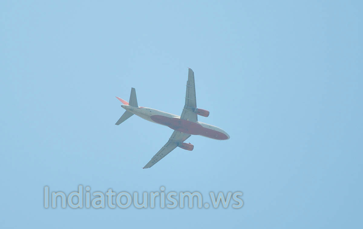 civilian aircraft in the sky