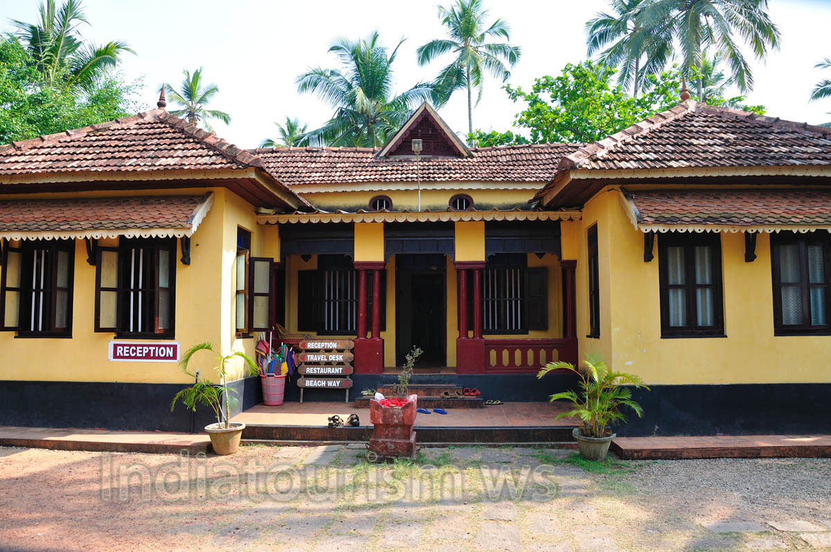 reception & travel desk of the hotel