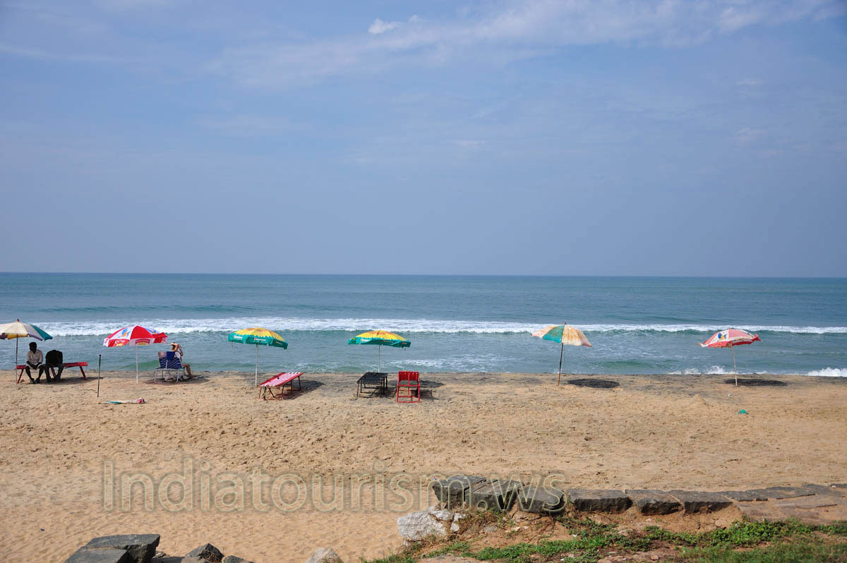 Arabian Sea in Varkala