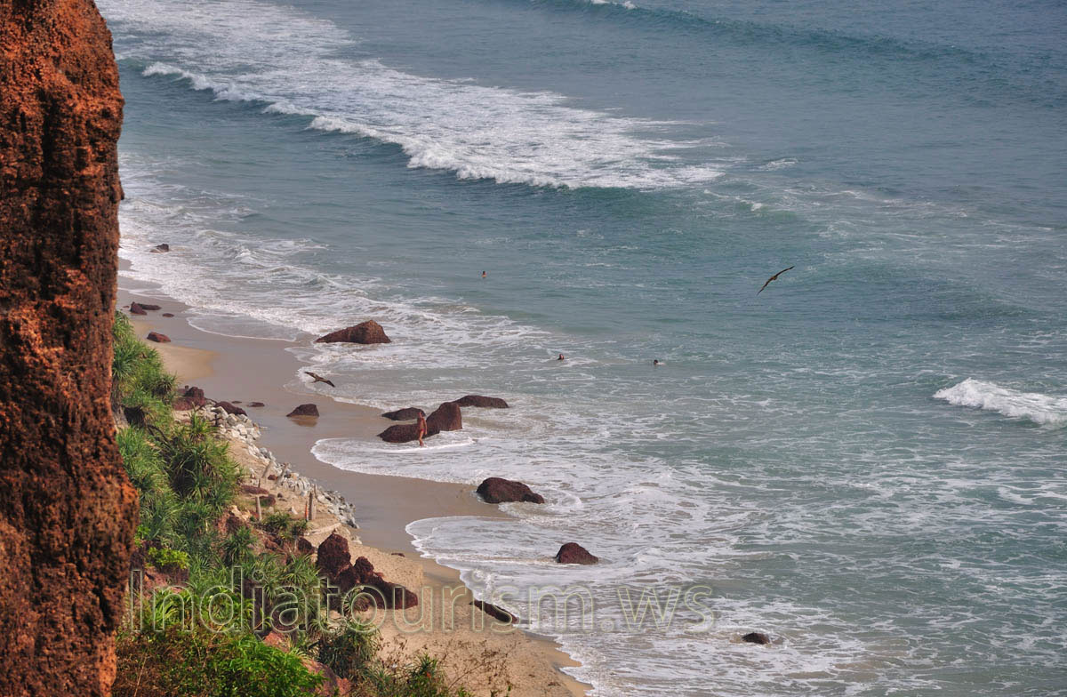 people are swimming even in the remote places