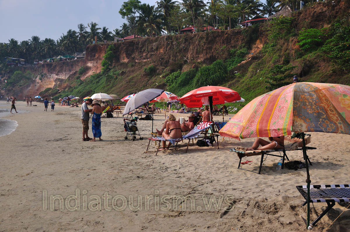 beach after the noon
