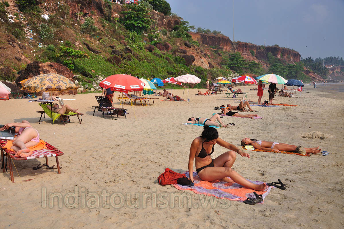 people bathe in the last rays of the sun