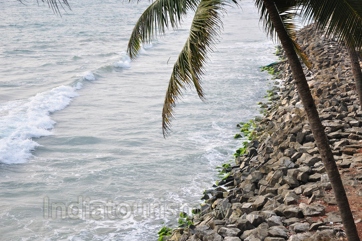 in the evening you can take a walk above the beach, on the north