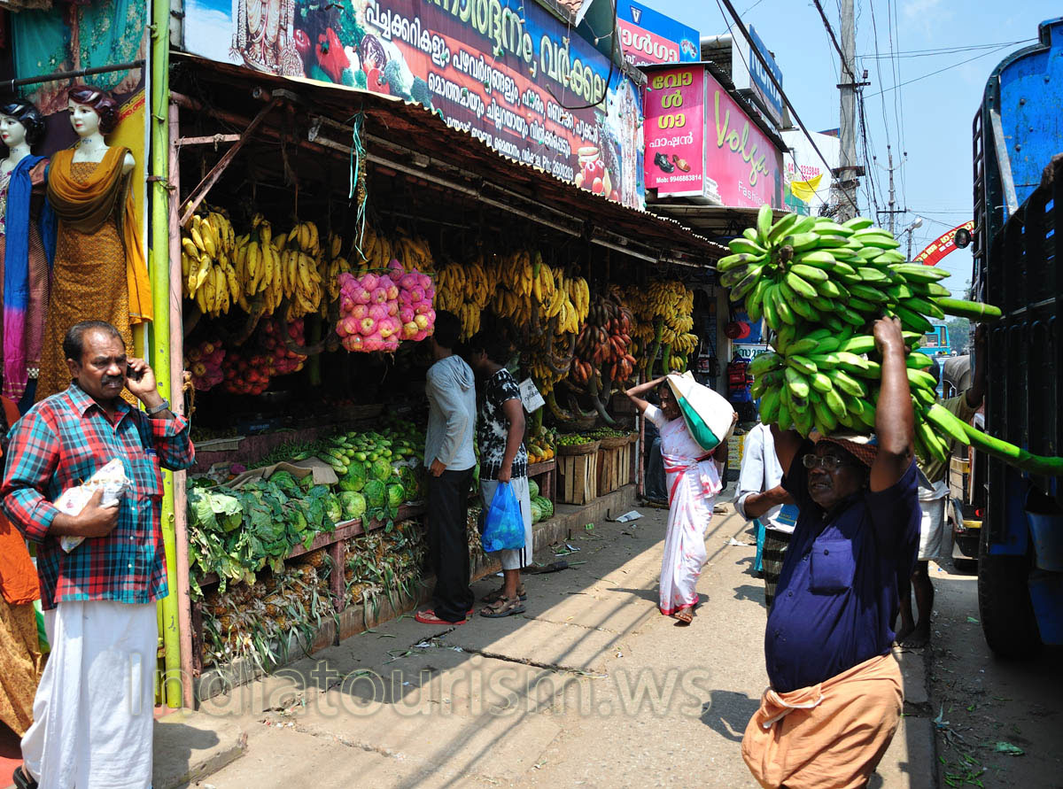 sale of red bananas