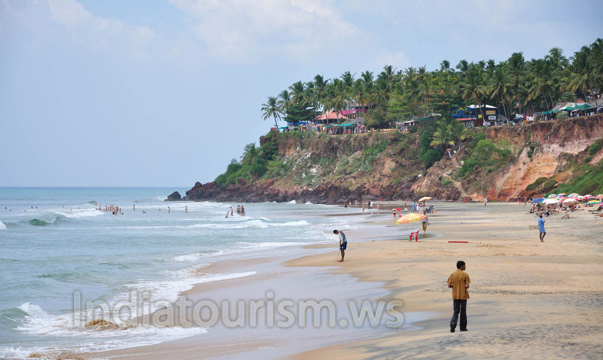 Varkala beach