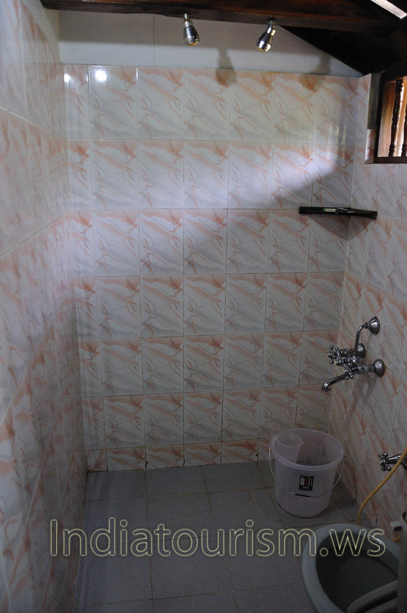 shower in the small double room