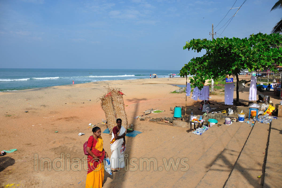 the approach to the sea